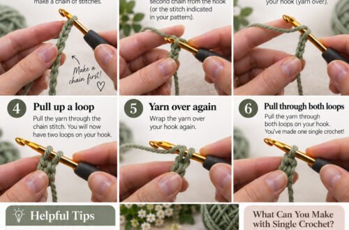 How to Crochet a Single Crochet Stitch (US): Complete Beginner’s Guide