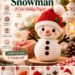 Amigurumi snowman crochet pattern with red hat